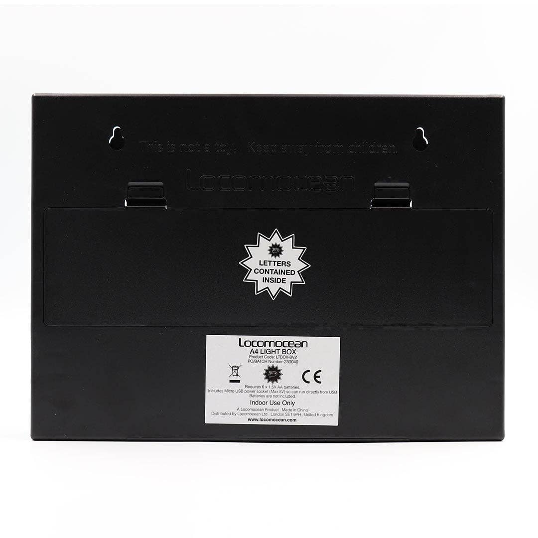 A4 Black Lightbox