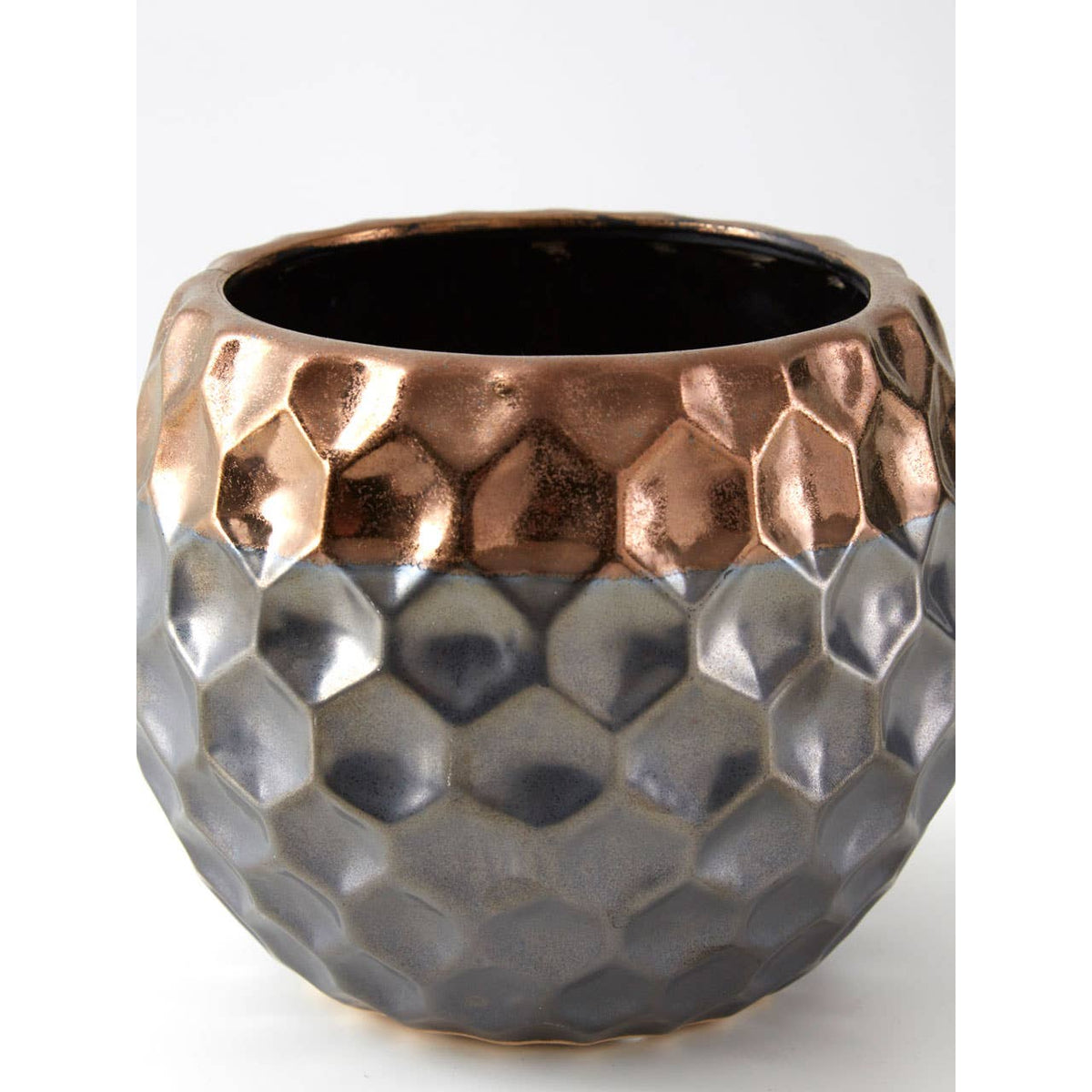 Galaxy Small Metallic Planter