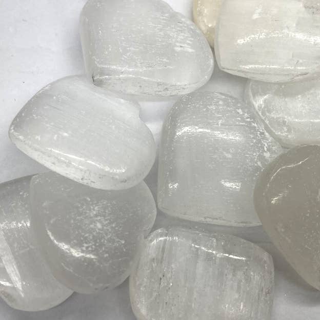 Small Crystal Heart, 3cm: Opalite