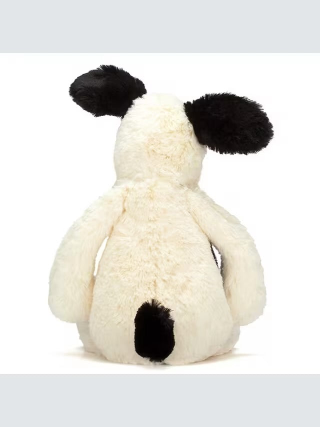 Bashful Black & Cream Puppy Original Medium