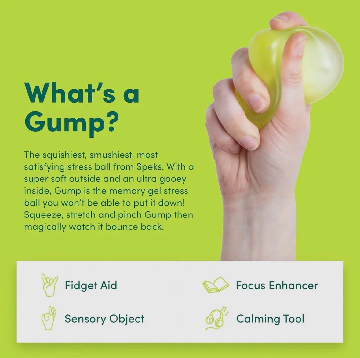 Gump - The Memory Gel Stress Ball