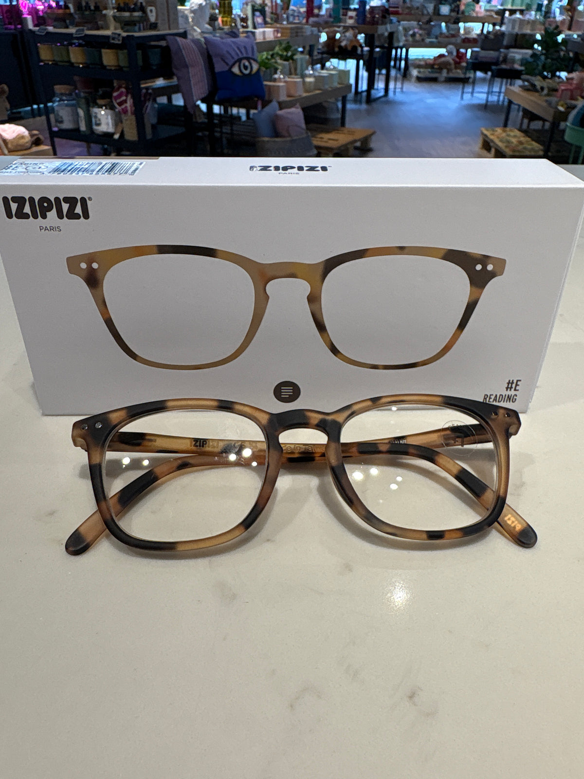 #E READING Light Tortoise - Diopters : +1.5
