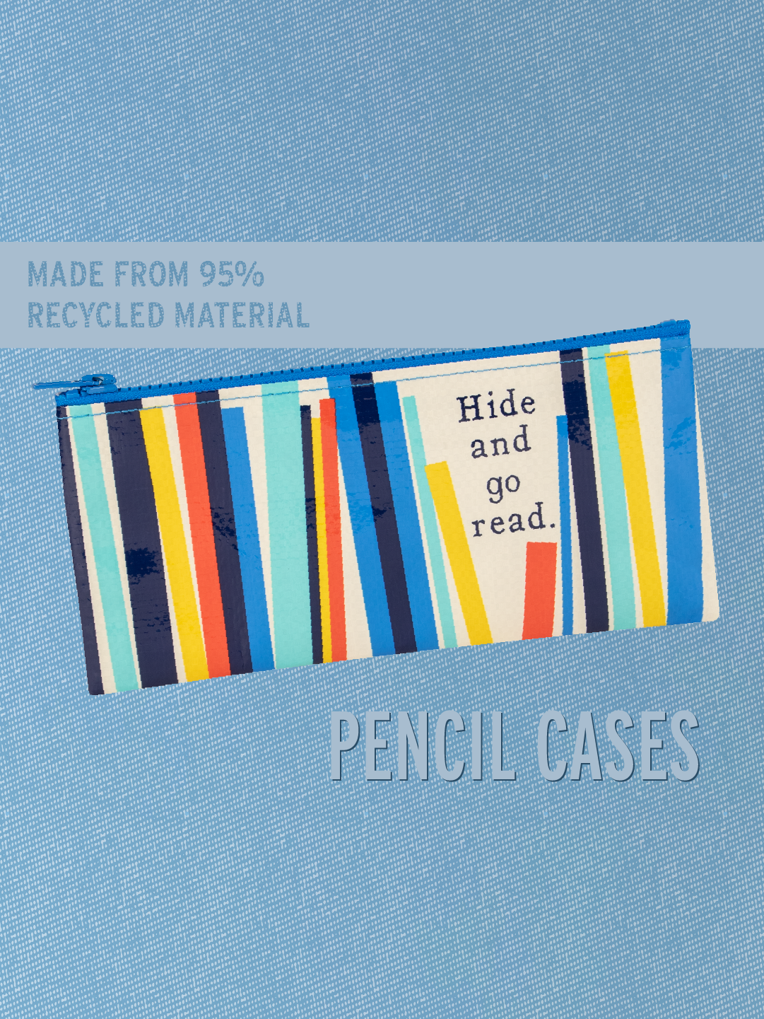 Hide & Go Read Pencil Case