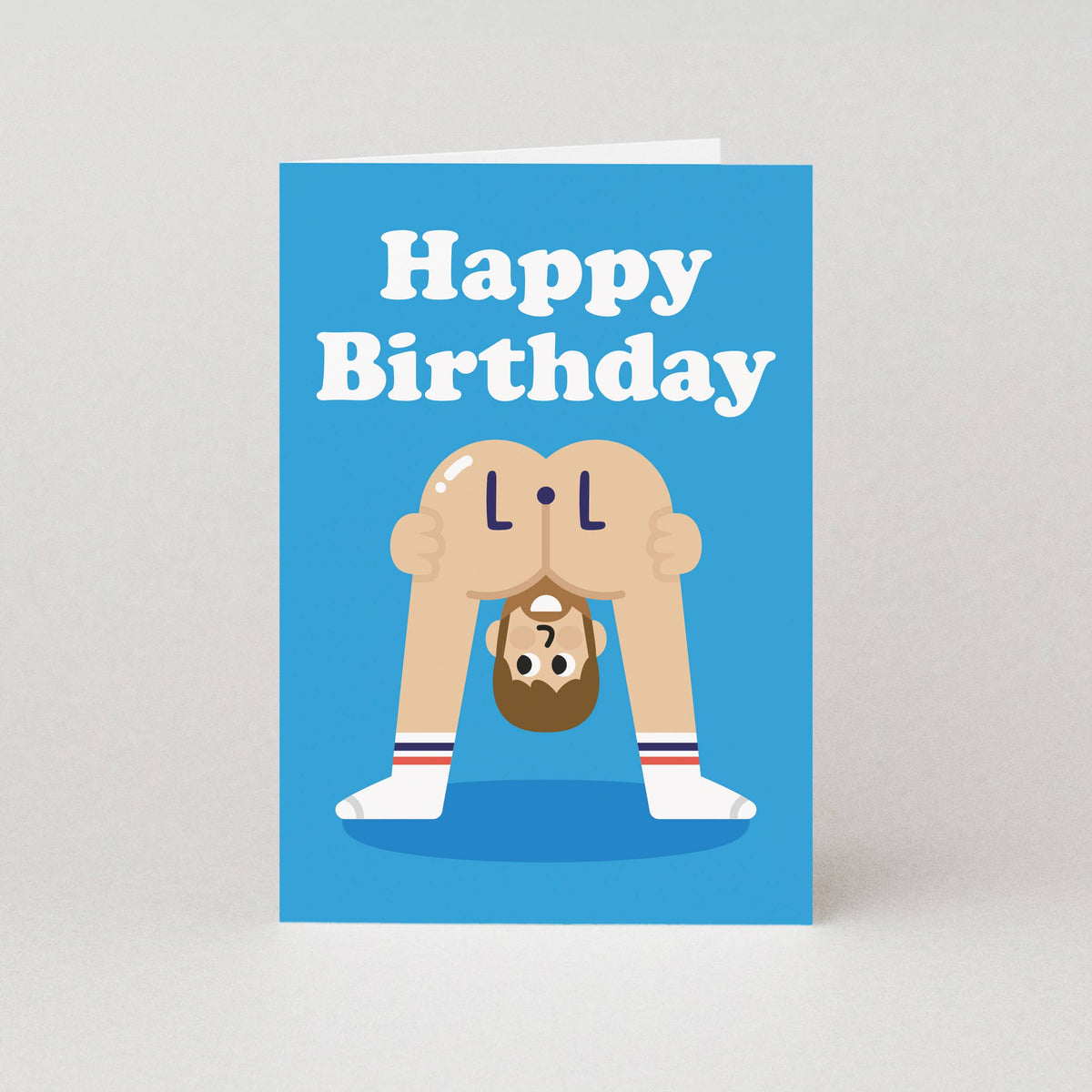 LOL Rude Happy Birthday Card (Man) | Adult Birthday Cards