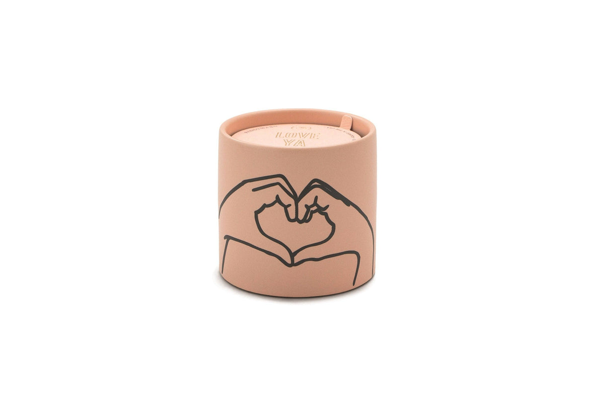 Paddywax Impressions Candle - Heart - Tobacco+Vanilla