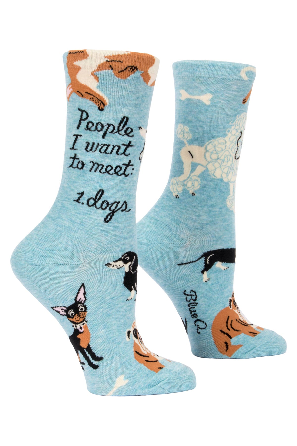 People to Meet: Dogs Women's Socks