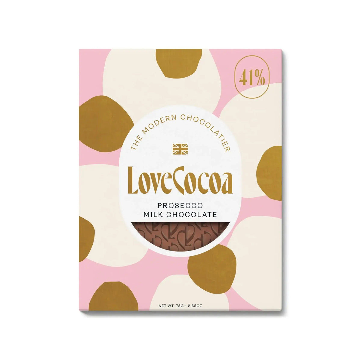 Prosecco 41% Milk Chocolate Bar