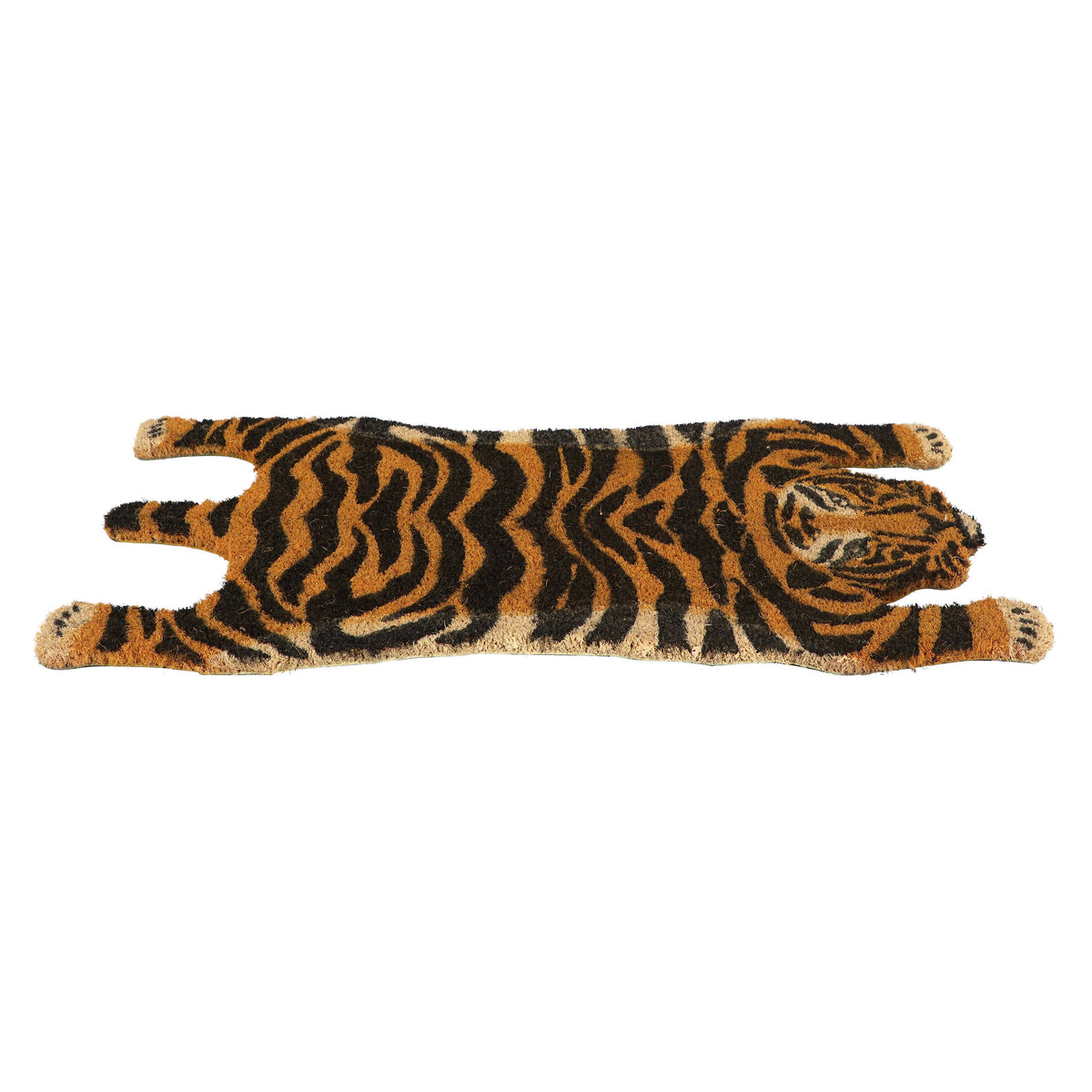 RB200 - Doormat Coir Tiger Shape