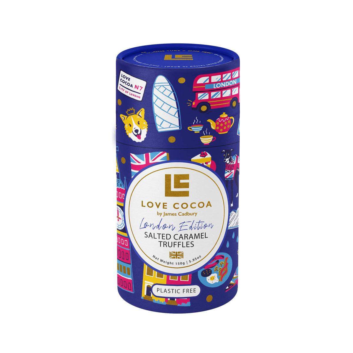 London Edition Salted Caramel Truffles Tube 150g