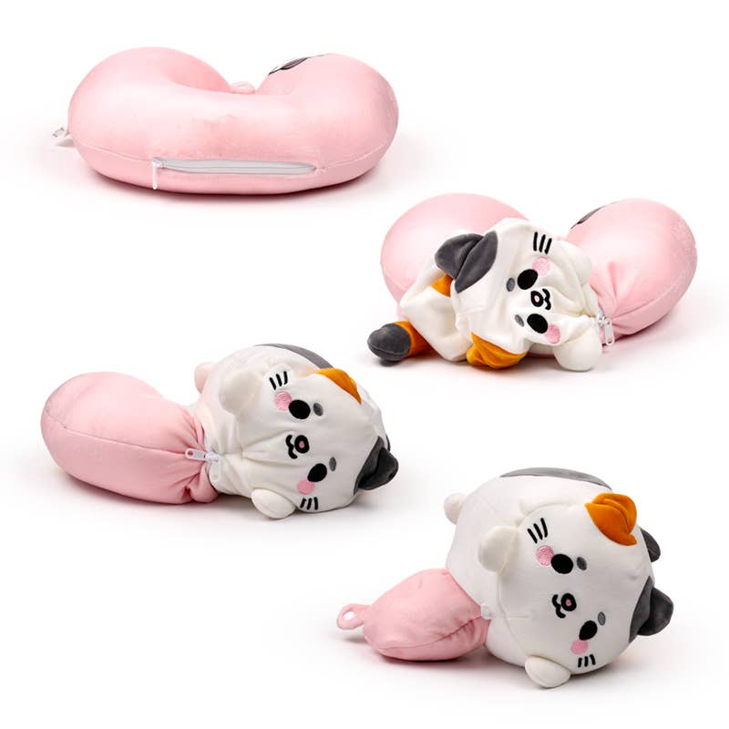 Lola the Cat Adormals 2-in-1 Plush Travel Pillow & Toy