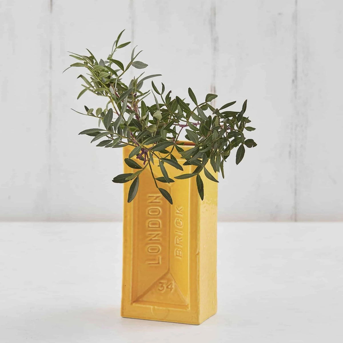 London Brick Vase (Yellow)