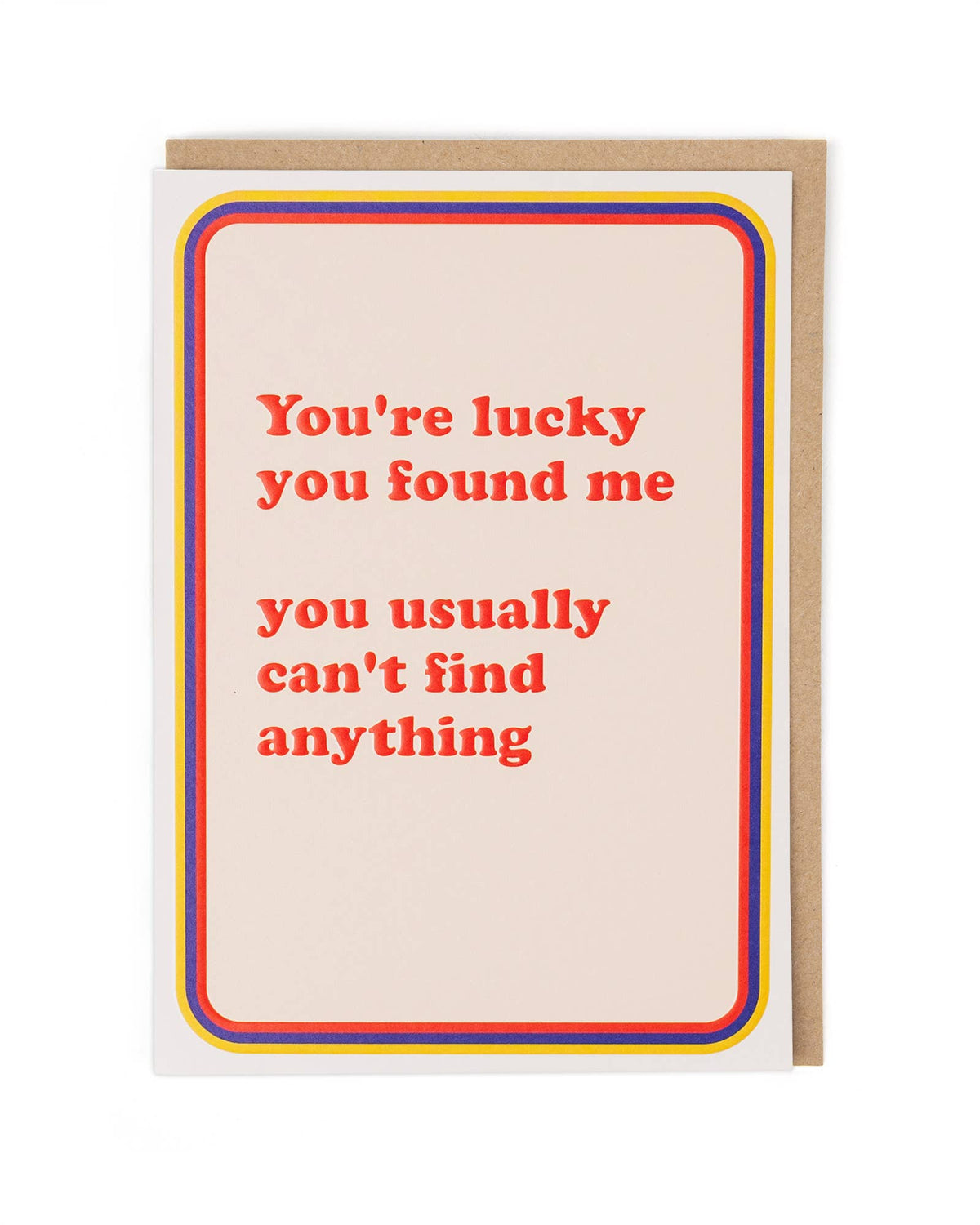 Found Me Anniversary Card