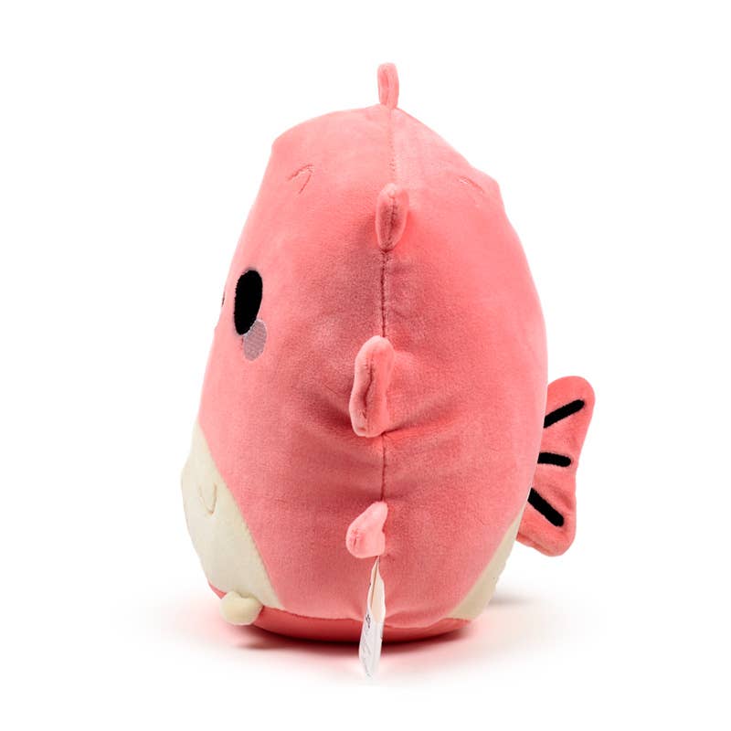 Squidglys Puff the Pufferfish Adoramals Ocean Plush Toy