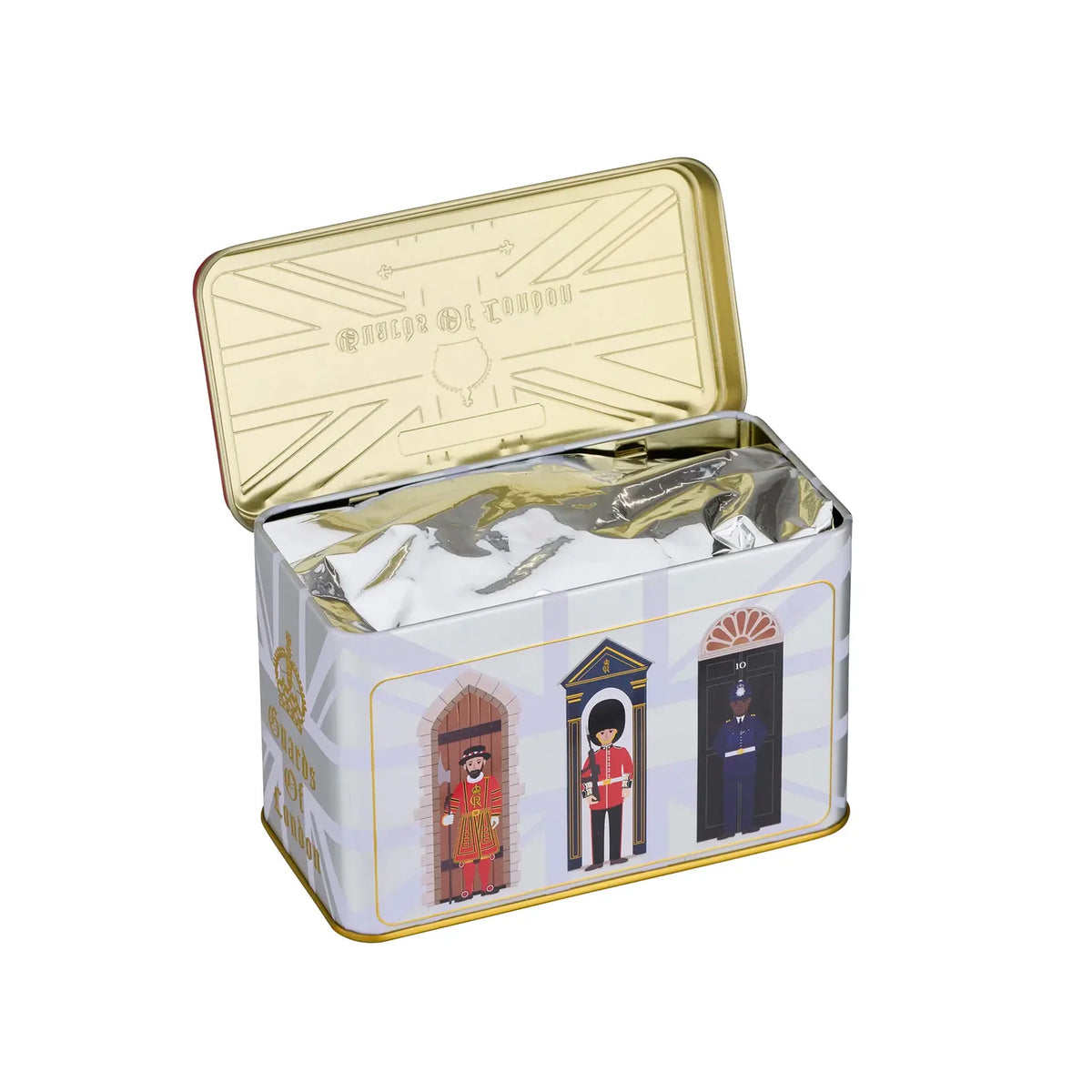Best of British Guards of London Tea Tin