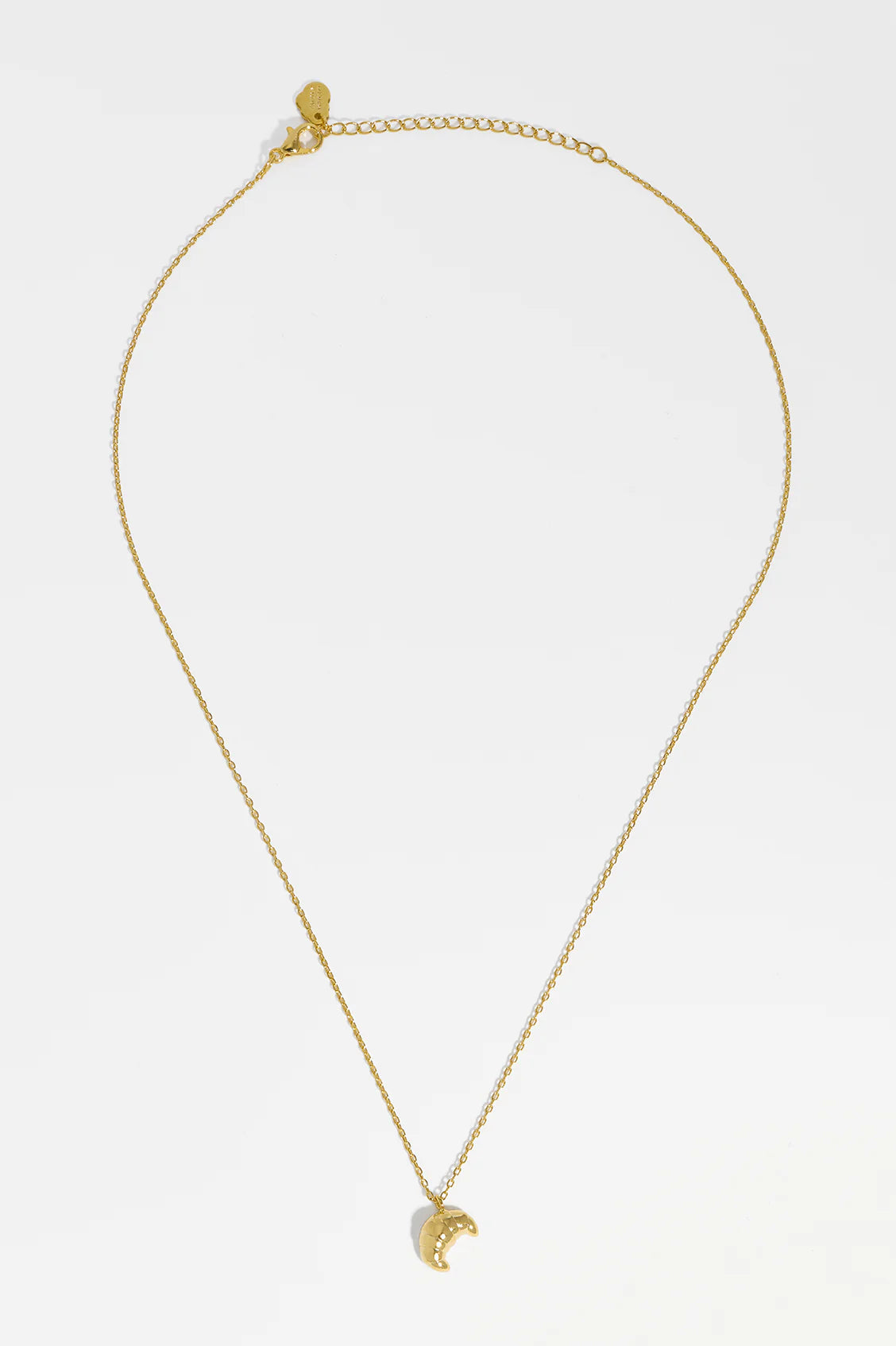 Croissant Gold Plated Pendant