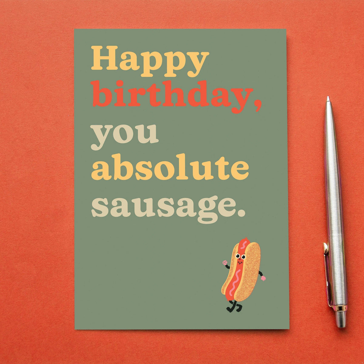 BIRTHDAY SAUSAGE