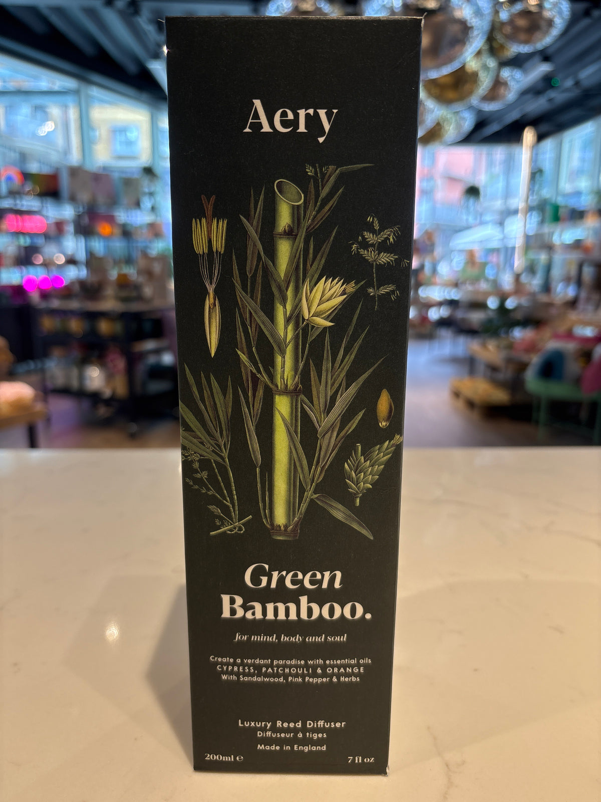 Botanical Green Bamboo Reed Diffuser