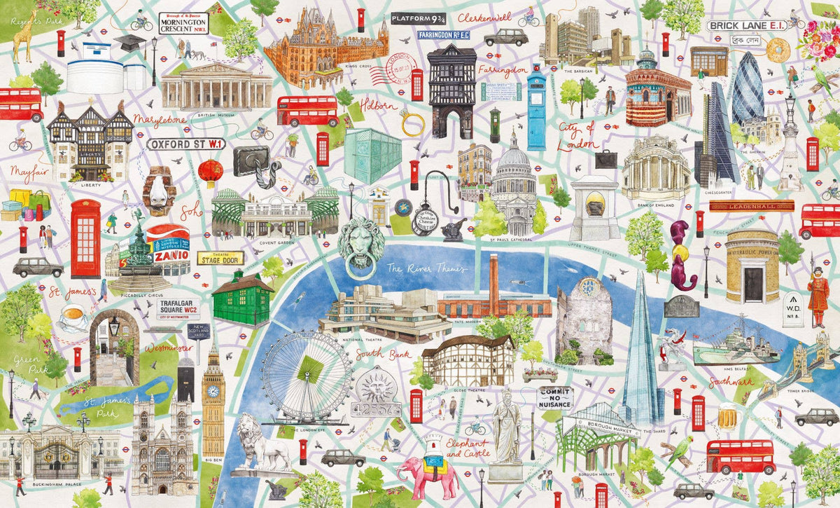 London: A Puzzle for Curious Wanderers