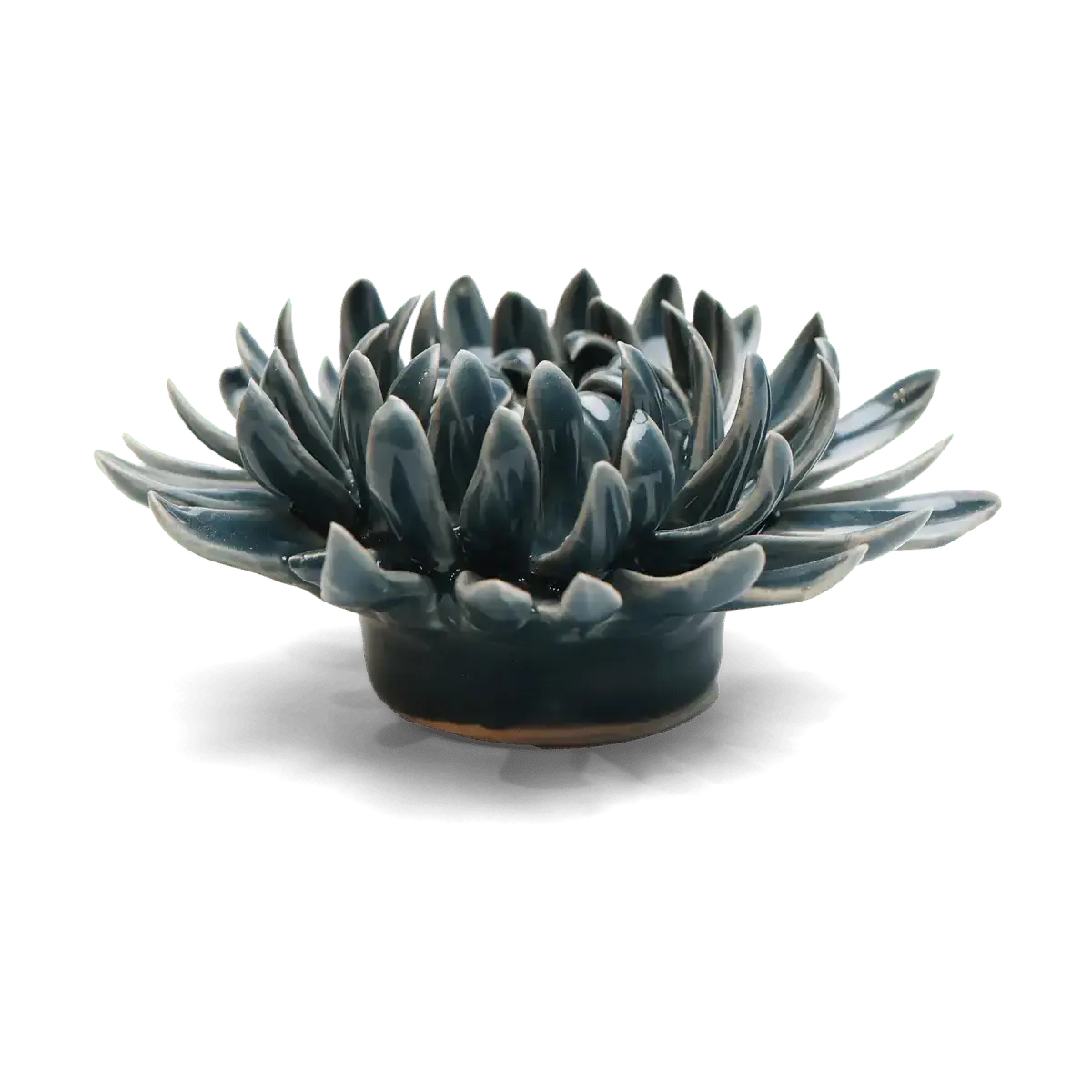 Ceramic Flower Wall Art Mum Teal 11: Mum Teal