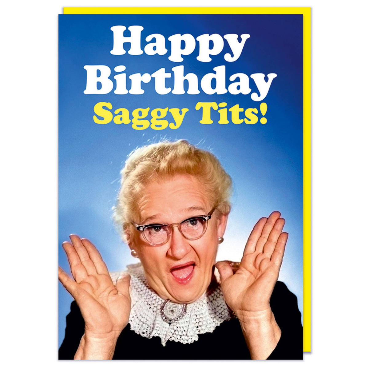 Happy birthday saggy tits