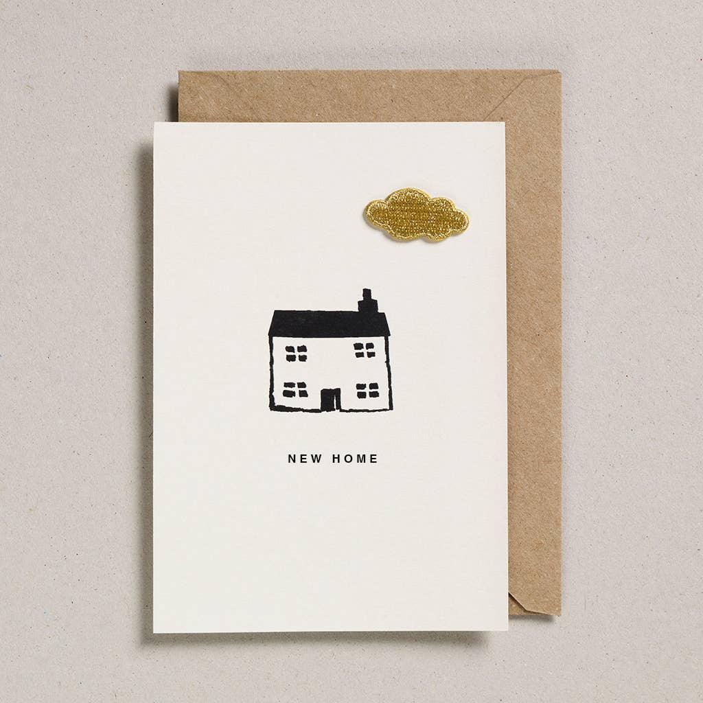 Iron on Charm - Pack of 6 - New Home