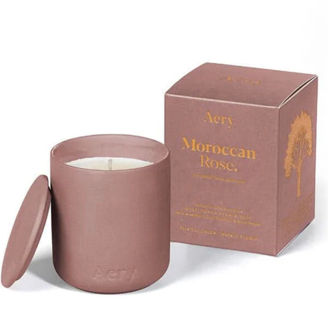 Fernweh Moroccan Rose Scented Candle