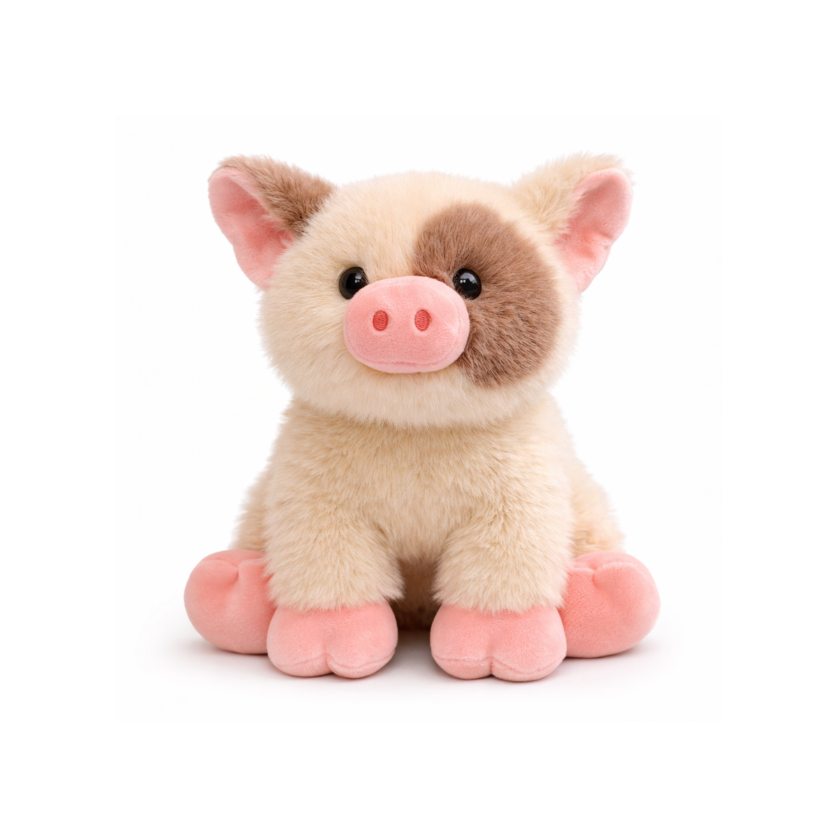 Biscuit Tumbleby Pig Plush — Golden Soft Toy
