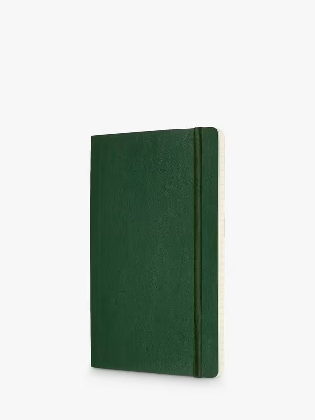 Moleskine Large Ruled Hardcover Notebook: Myrtle Green