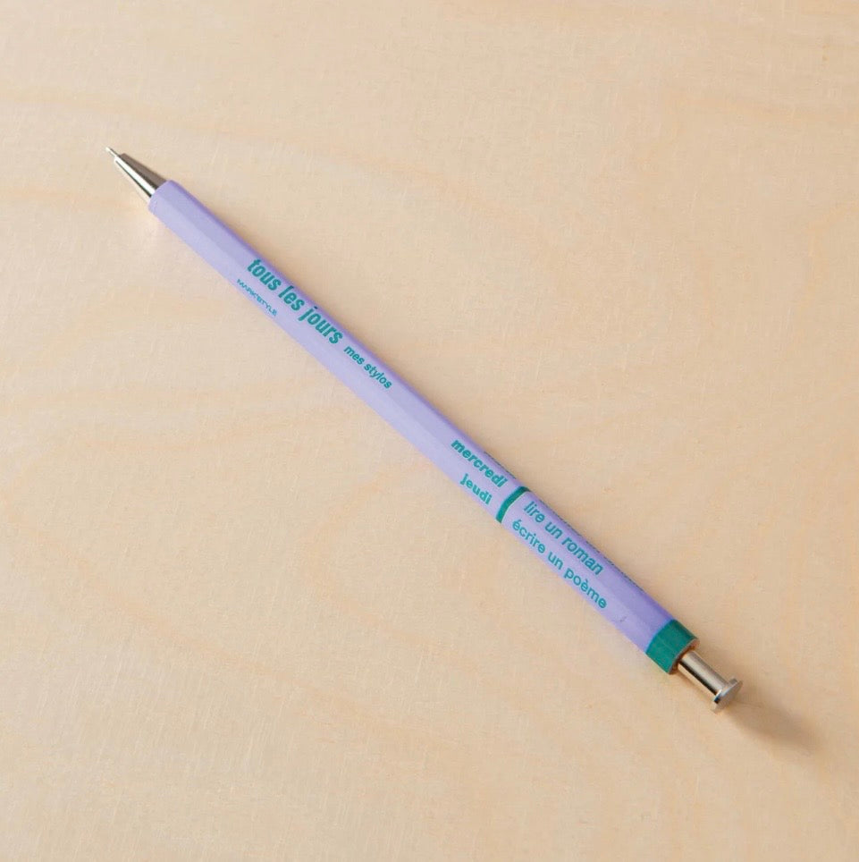 Tous Les Jours Ballpoint Pen in Light Purple | Refillable
