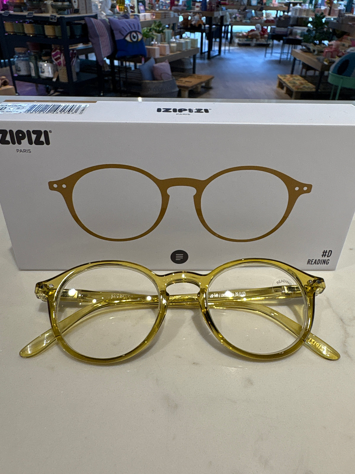 #D READING Golden Green - Diopters : +1.5