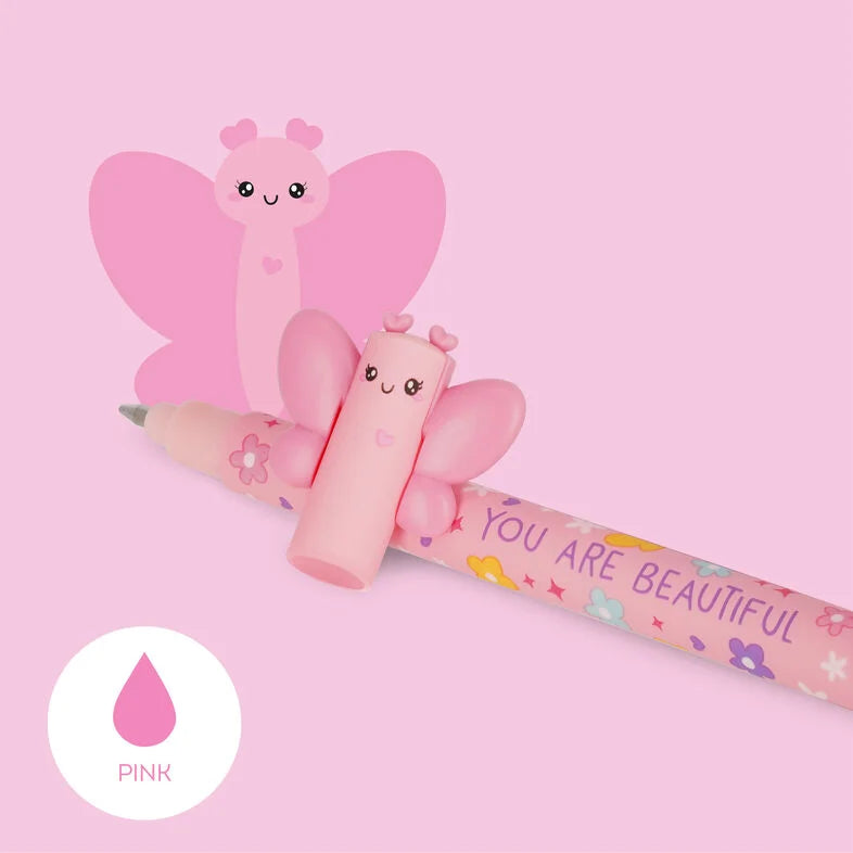 You Are Beautiful Butterfly Erasable Pen