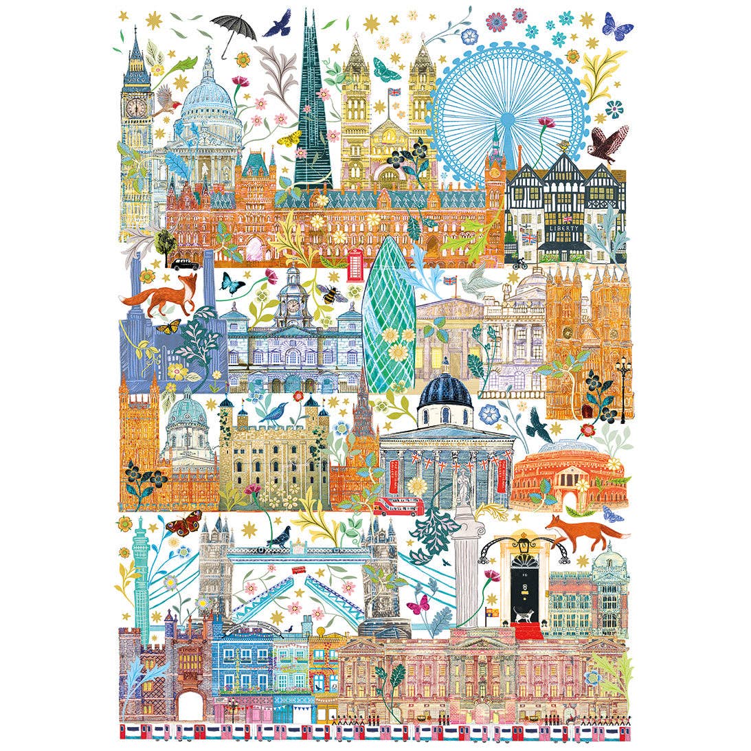 London Skyline 1000 Piece Jigsaw Puzzle
