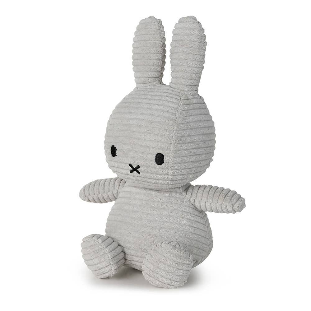 Miffy Corduroy ECO Soft Grey 23cm