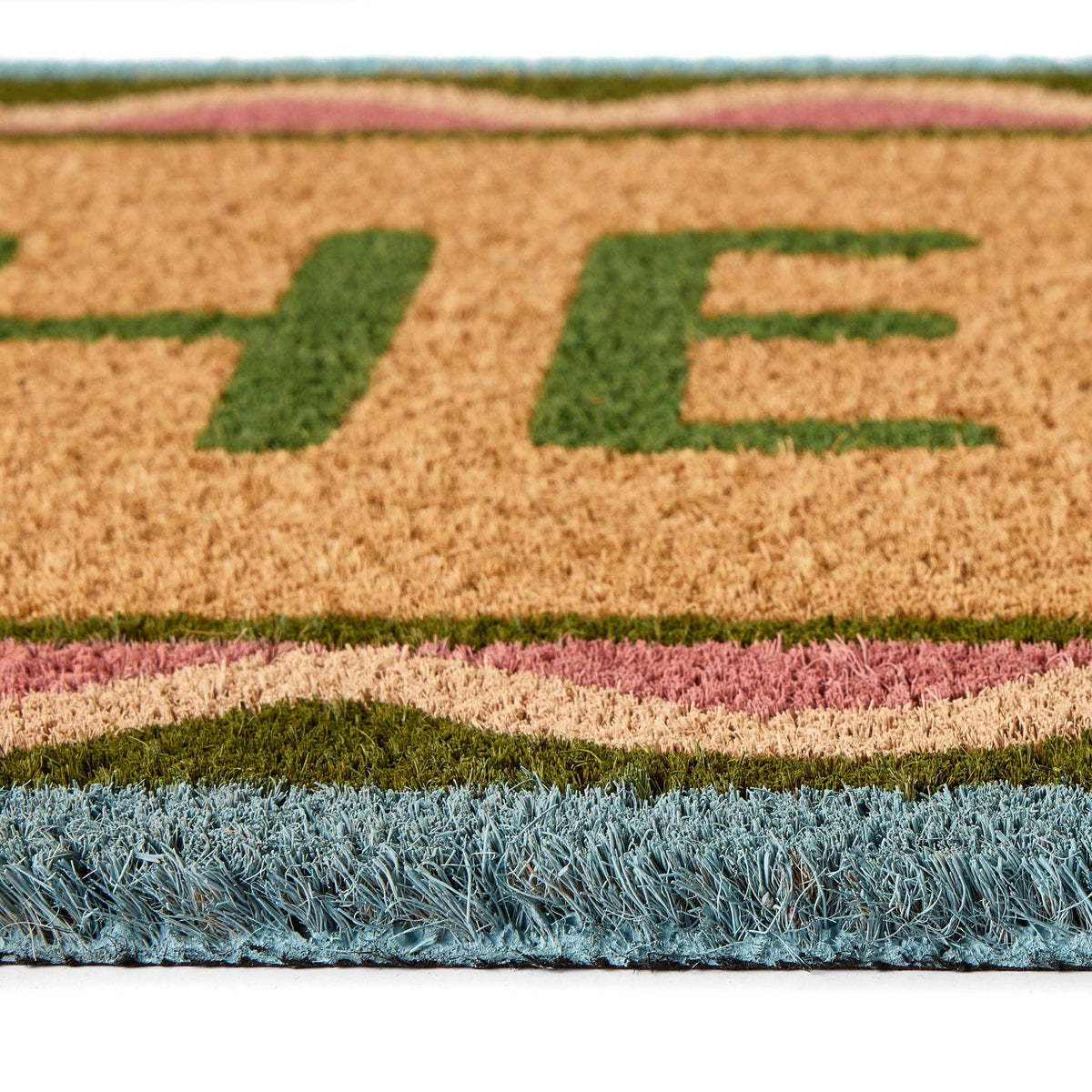 My Mat Printed Coir Hello Scallop: 45x75