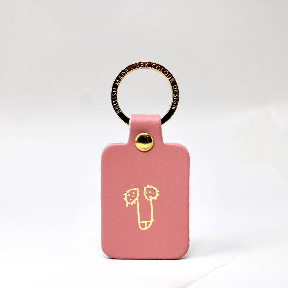 Willy Key Fobs: Pale Pink