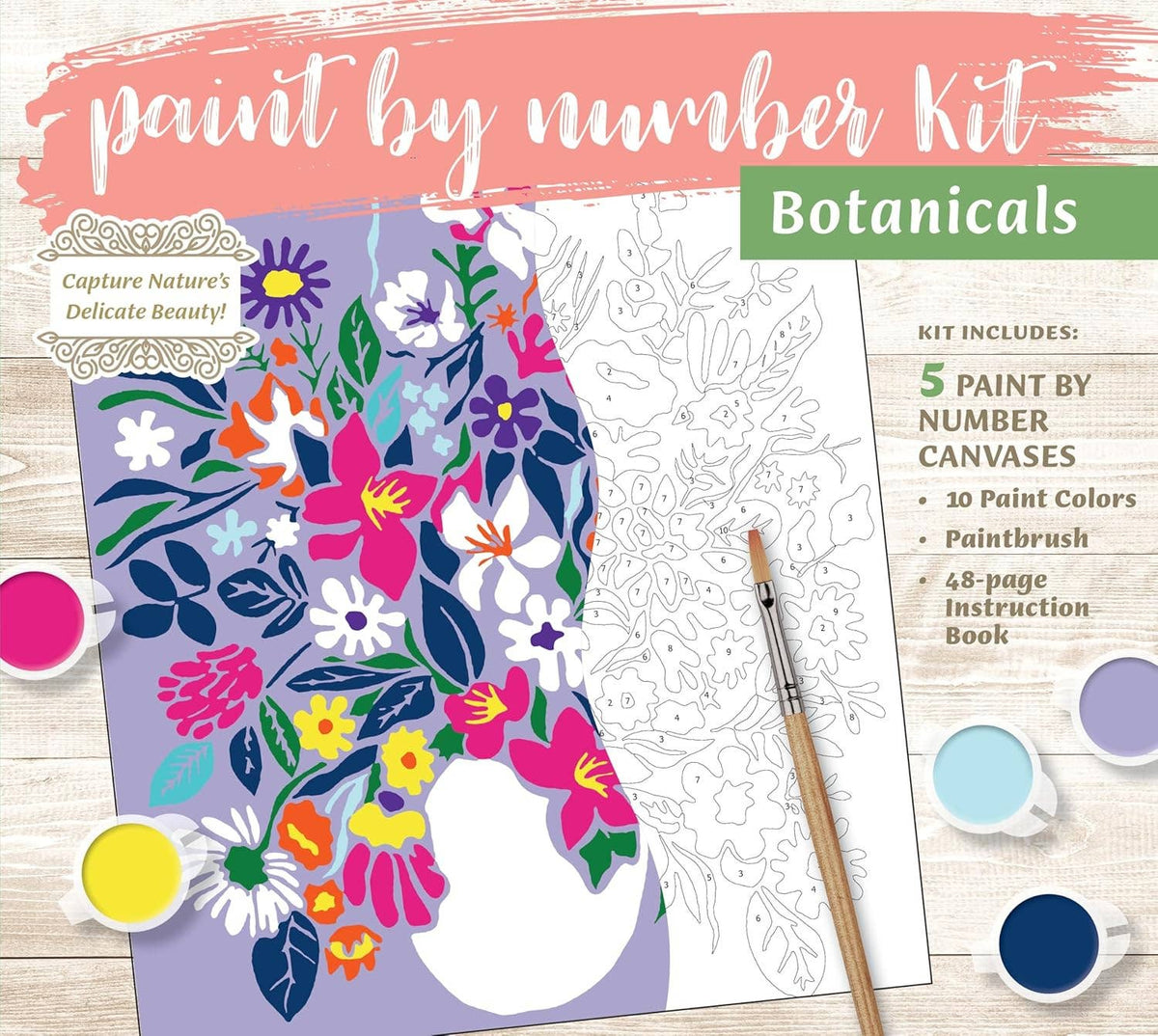 Botanicals Paint by Number Kit