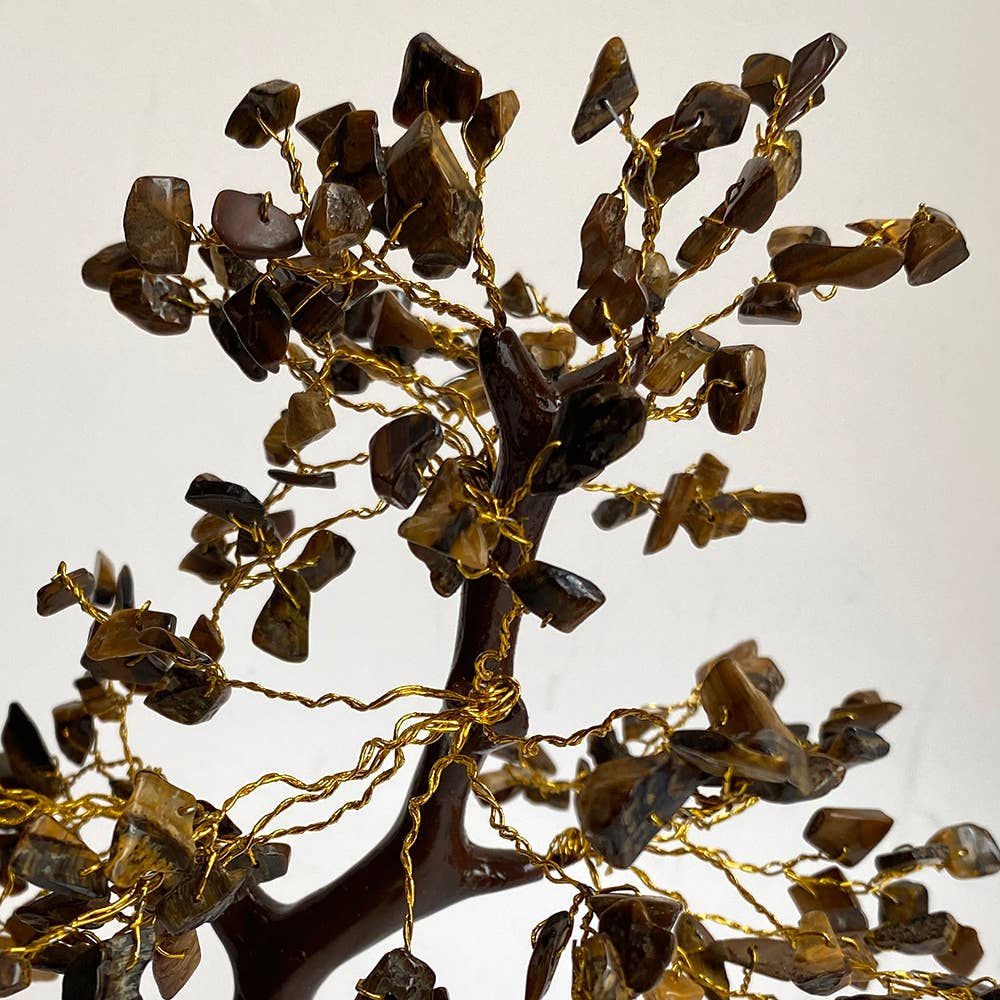 Gemstone Tree, 200 Beads, 20cm: Green Aventurine