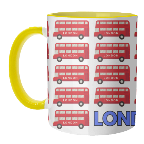Mugs 'London Buses' by Lilly Rose