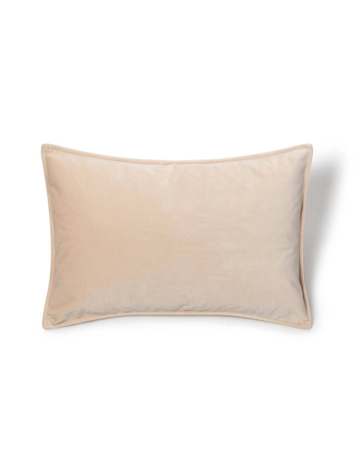 Jasper Square Cushion | Velvet | Cream: Square