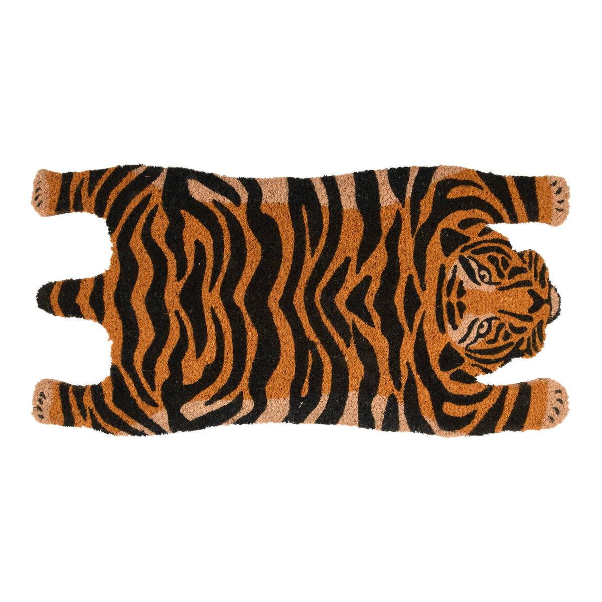 RB200 - Doormat Coir Tiger Shape