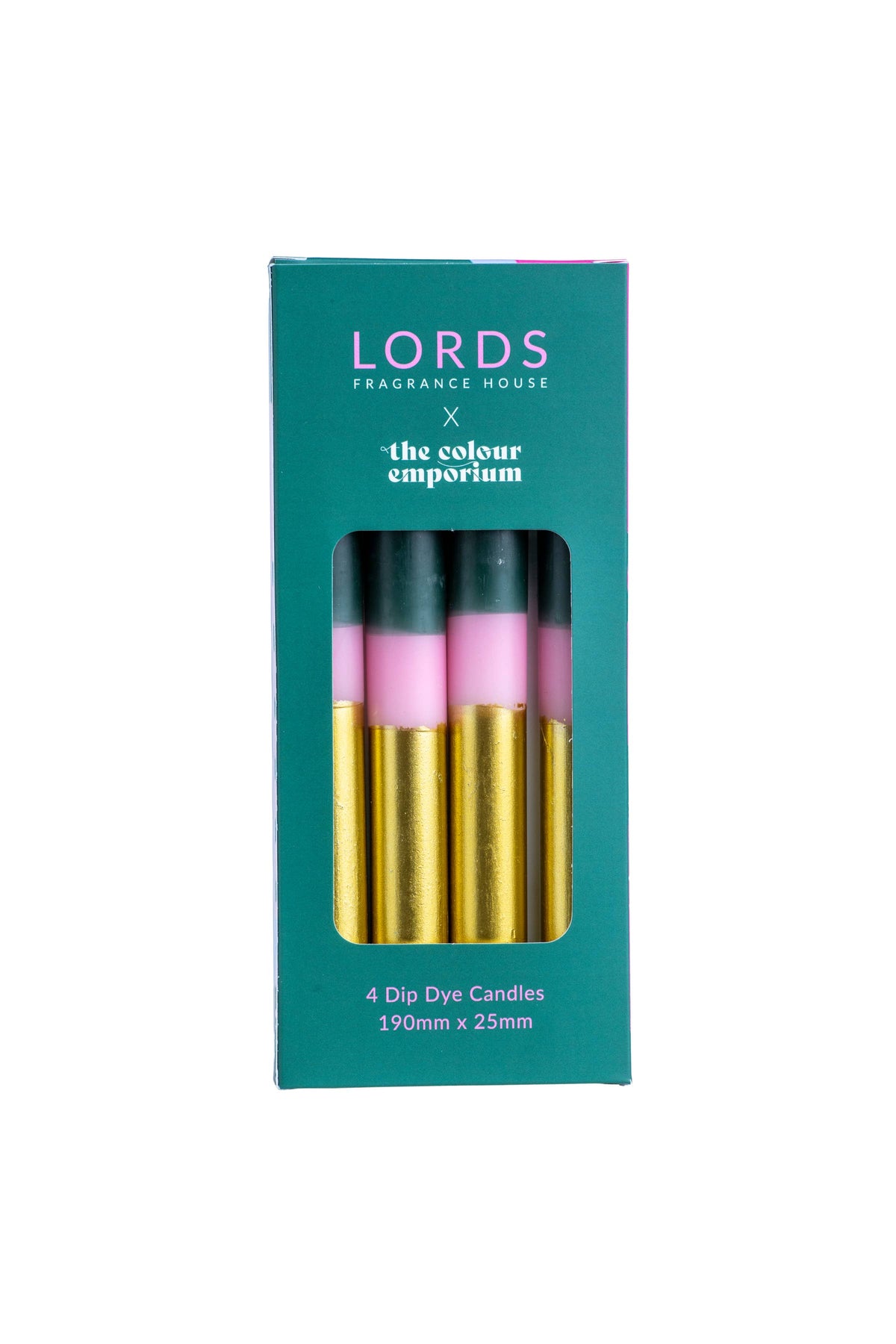 Oxfordshire Dinner Candles | Taper Candles | Dip Dye Candles