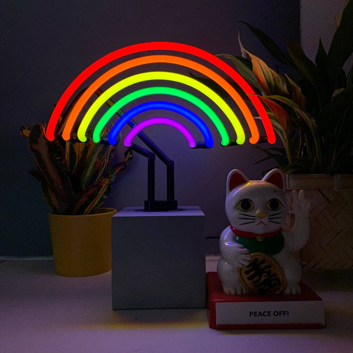 Neon &#39;Rainbow&#39; Sign