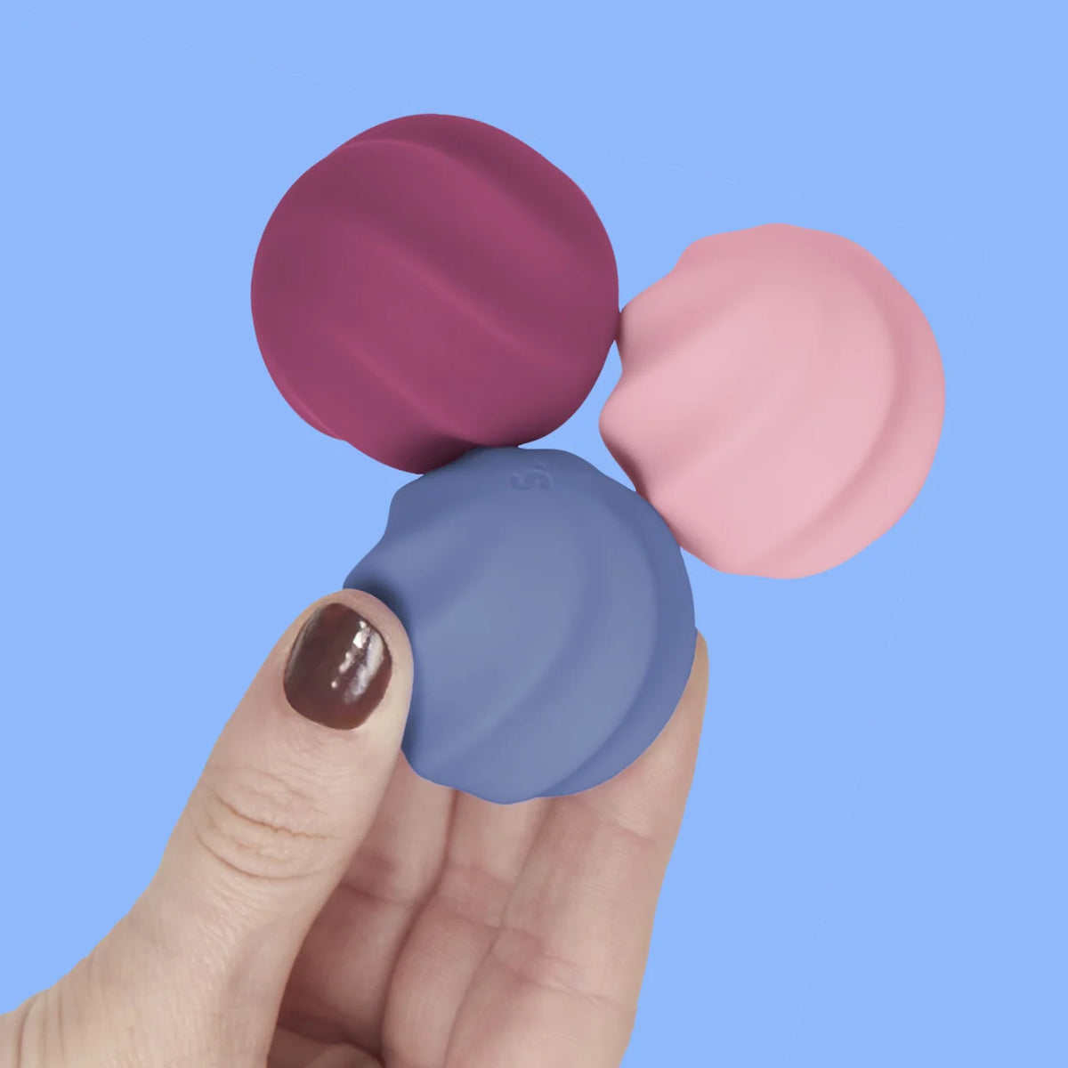 Odds Silicone Fidget Magnets - Vivid Mix 24 Units with Display - 6 of Each Colour