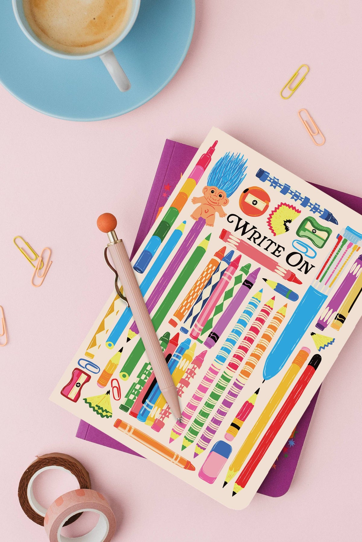 WRITE ON NOTEBOOK