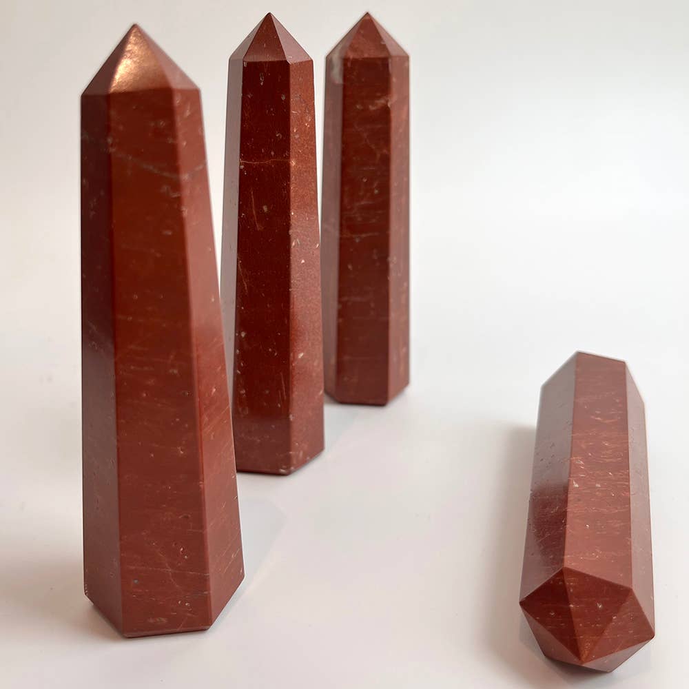 Obelisk Tower, 8-10cm: Green Aventurine