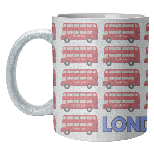 Mugs 'London Buses' by Lilly Rose