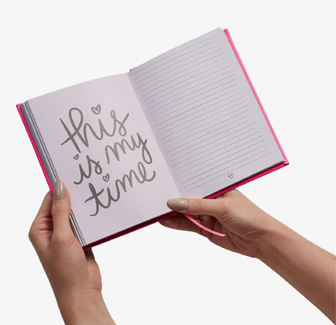 Éccolo Hardcover Guided Journal - Hot Pink - 5X7"