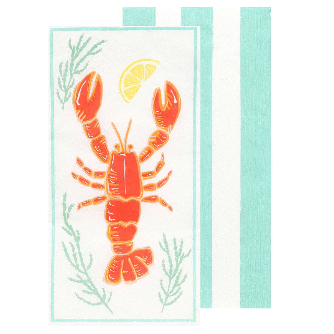 Lobster Long Lunch Paper Napkins - 16 Pack | Everyday |