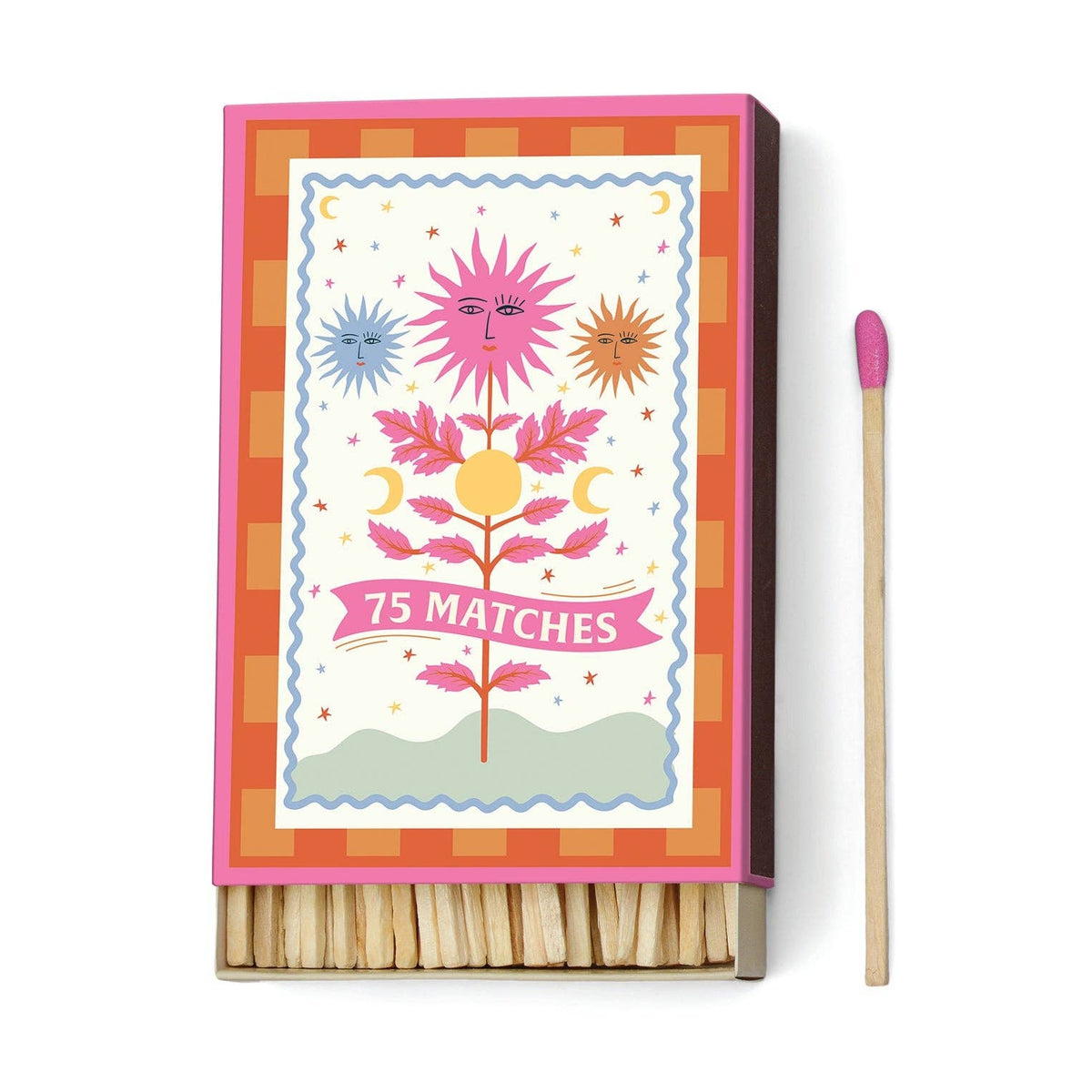 Paddywax A Dopo Boxed Matches &quot;Sun&quot; - 75 matches