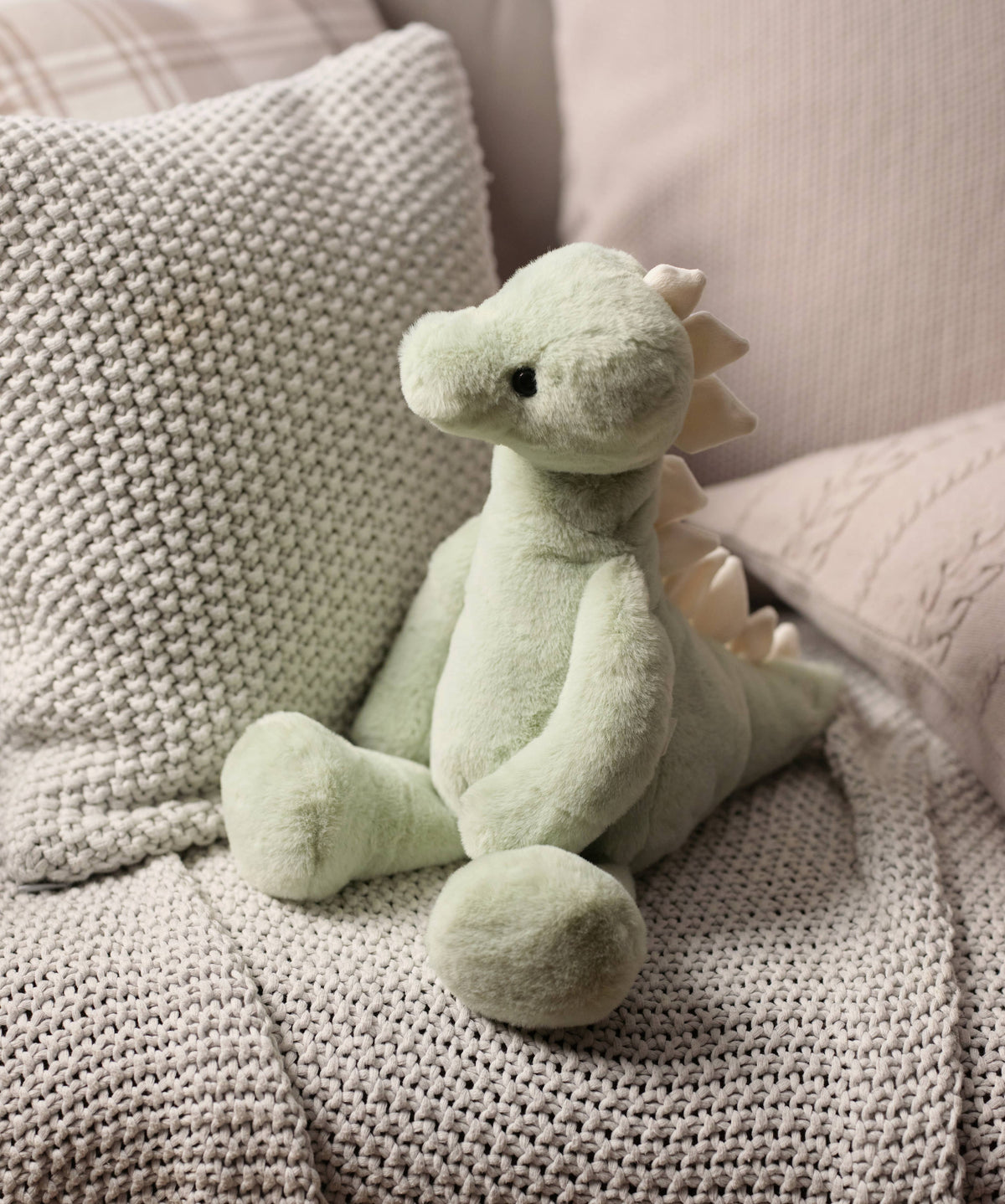 Stevie Stegosaurus Green Soft Plush Toy Teddy Bear